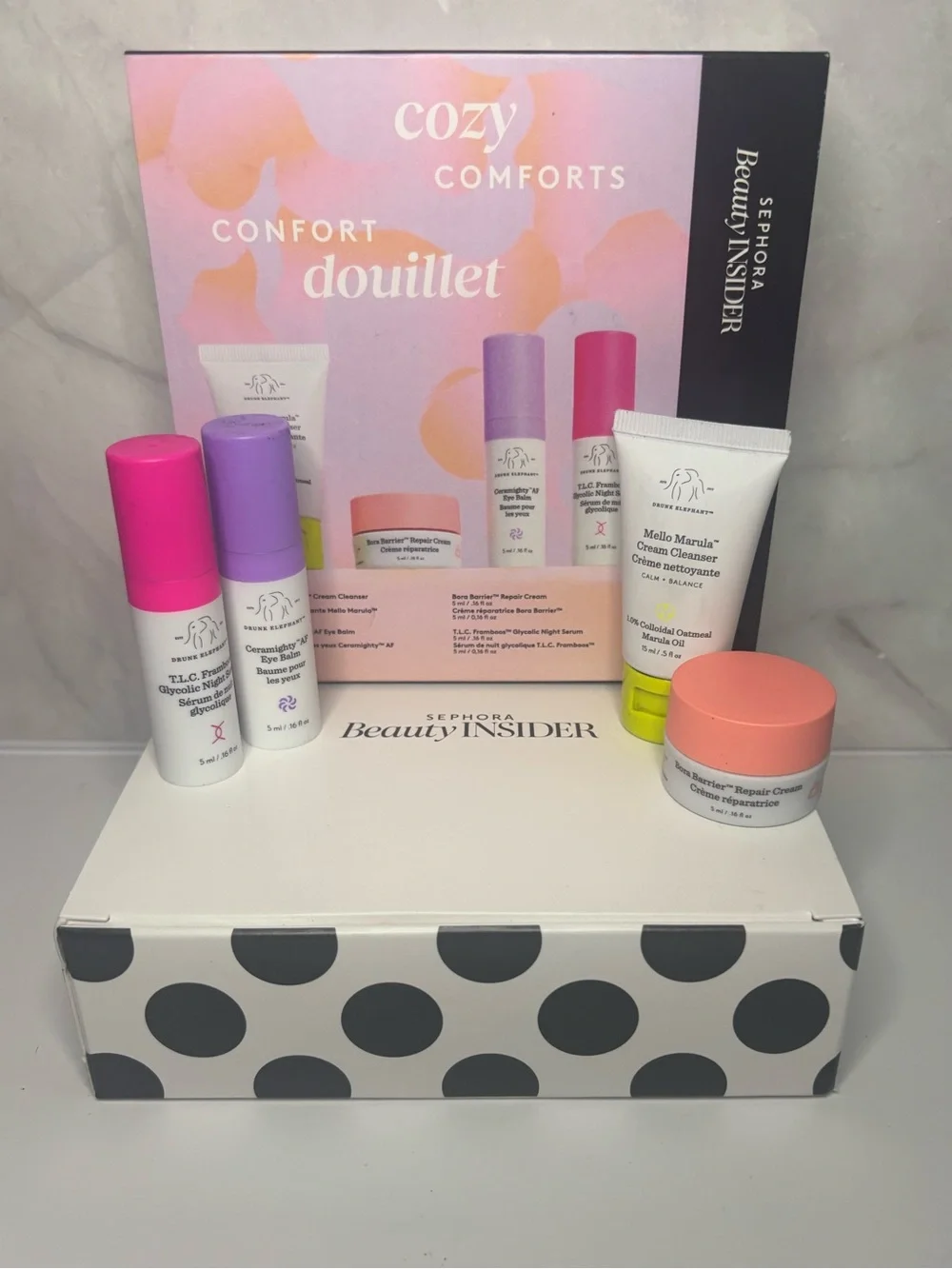 NEW Drunk Elephant Cozy Comforts Beauty Insider Exclusive 4-Piece Set